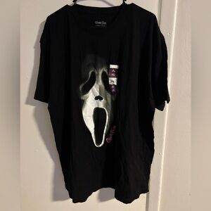 Ghost Face Black T-Shirt